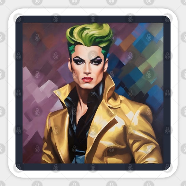 Drag King Polaris Sticker by ROH-shuh